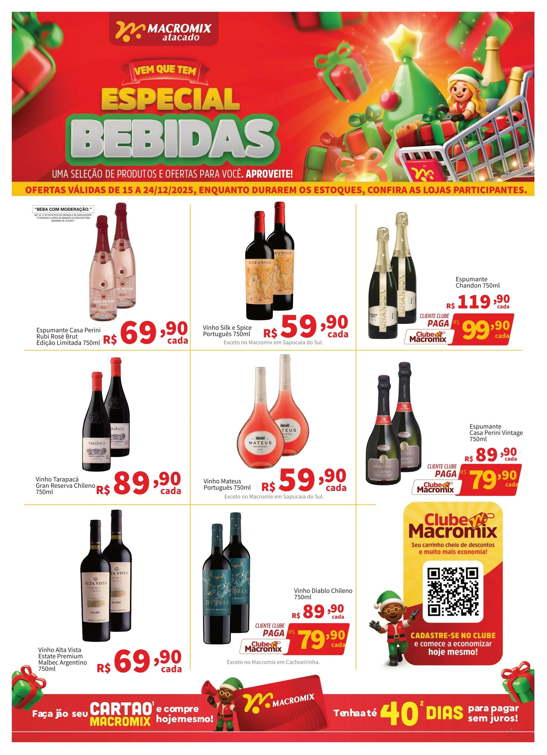 Encarte de Macromix Atacado 15 de dezembro até 24 de dezembro 2025 - Pagina 1