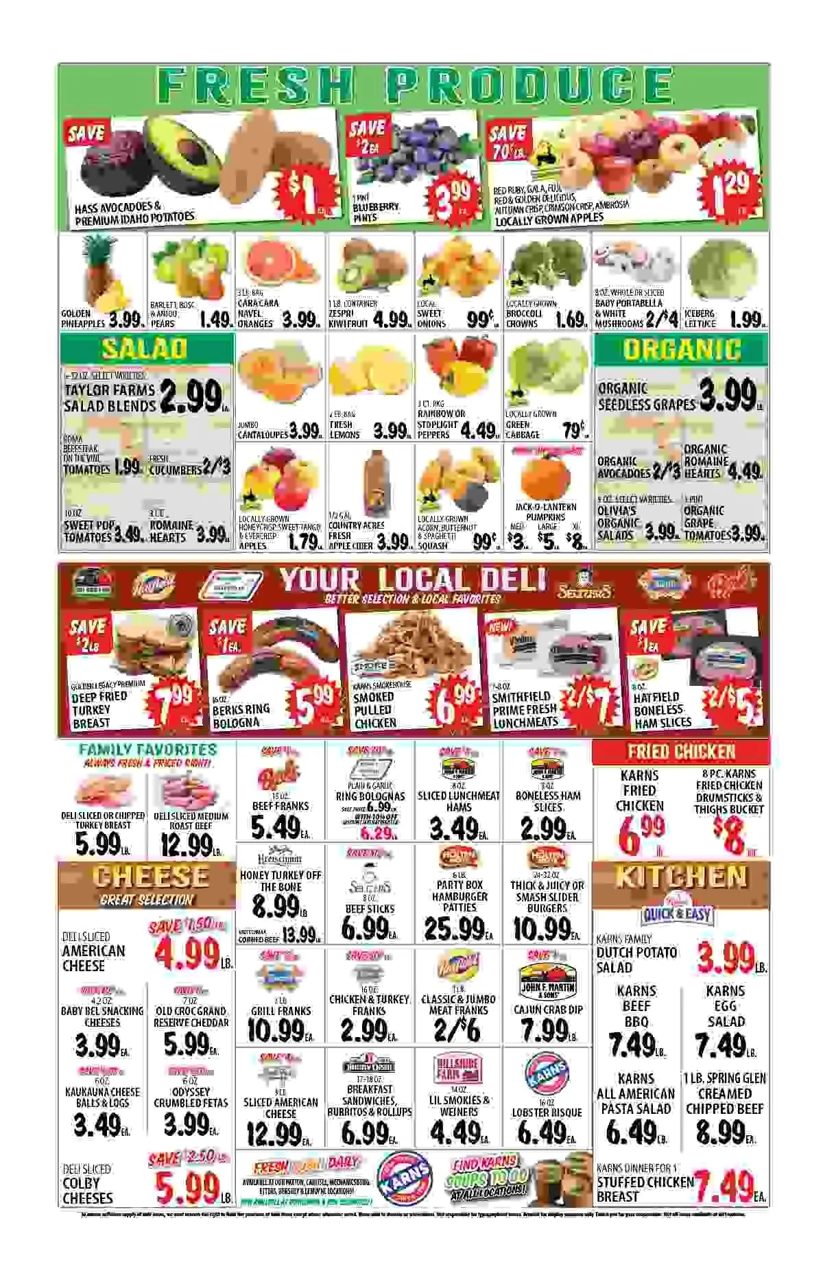 Weekly ad Karns Quality Foods Sales from October 26 to November 3 2025 - Page 2