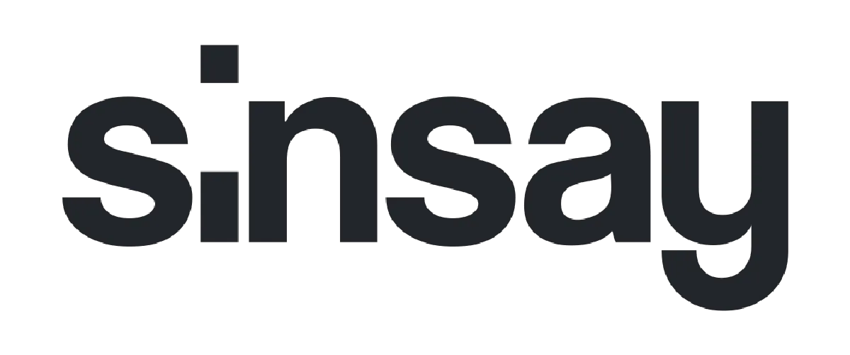 Sinsay logo of current catalogue