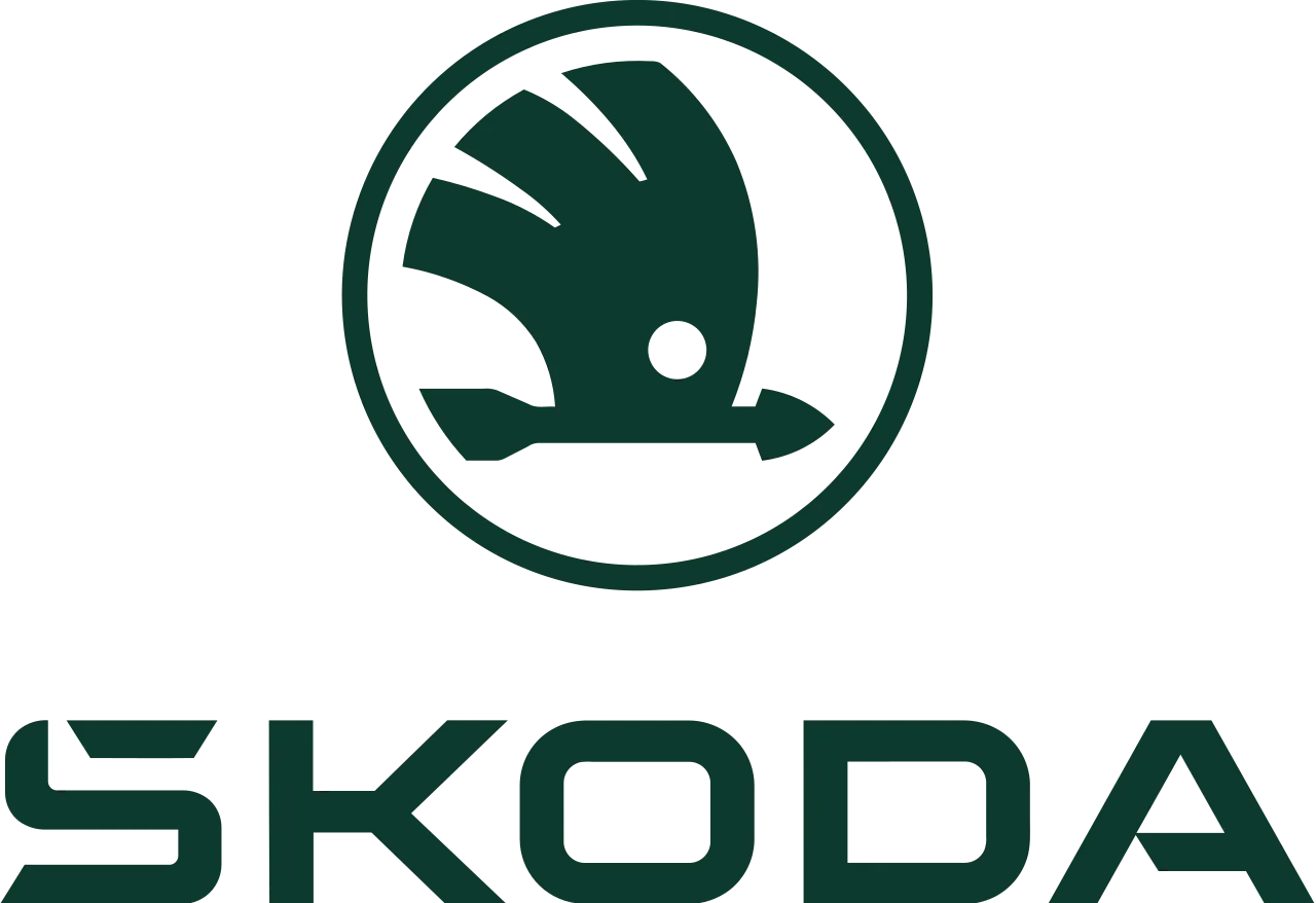 Skoda logo du catalogue