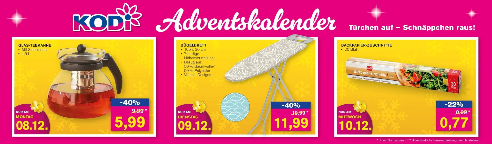 Rabatte von 8. Dezember bis 13. Dezember 2025 - Prospekt seite 1