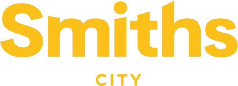 Smiths City logo. Current weekly ad