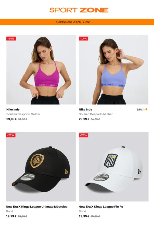 Folheto Saldos até -50% de 9 de janeiro até 13 de fevereiro 2025 - Pagina 1