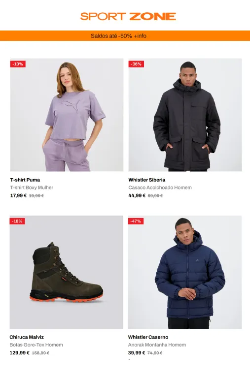 Folheto Saldos até -50% de 9 de janeiro até 13 de fevereiro 2025 - Pagina 9