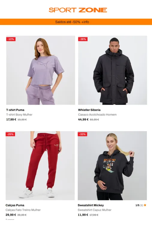 Folheto Saldos até -50% de 9 de janeiro até 13 de fevereiro 2025 - Pagina 7