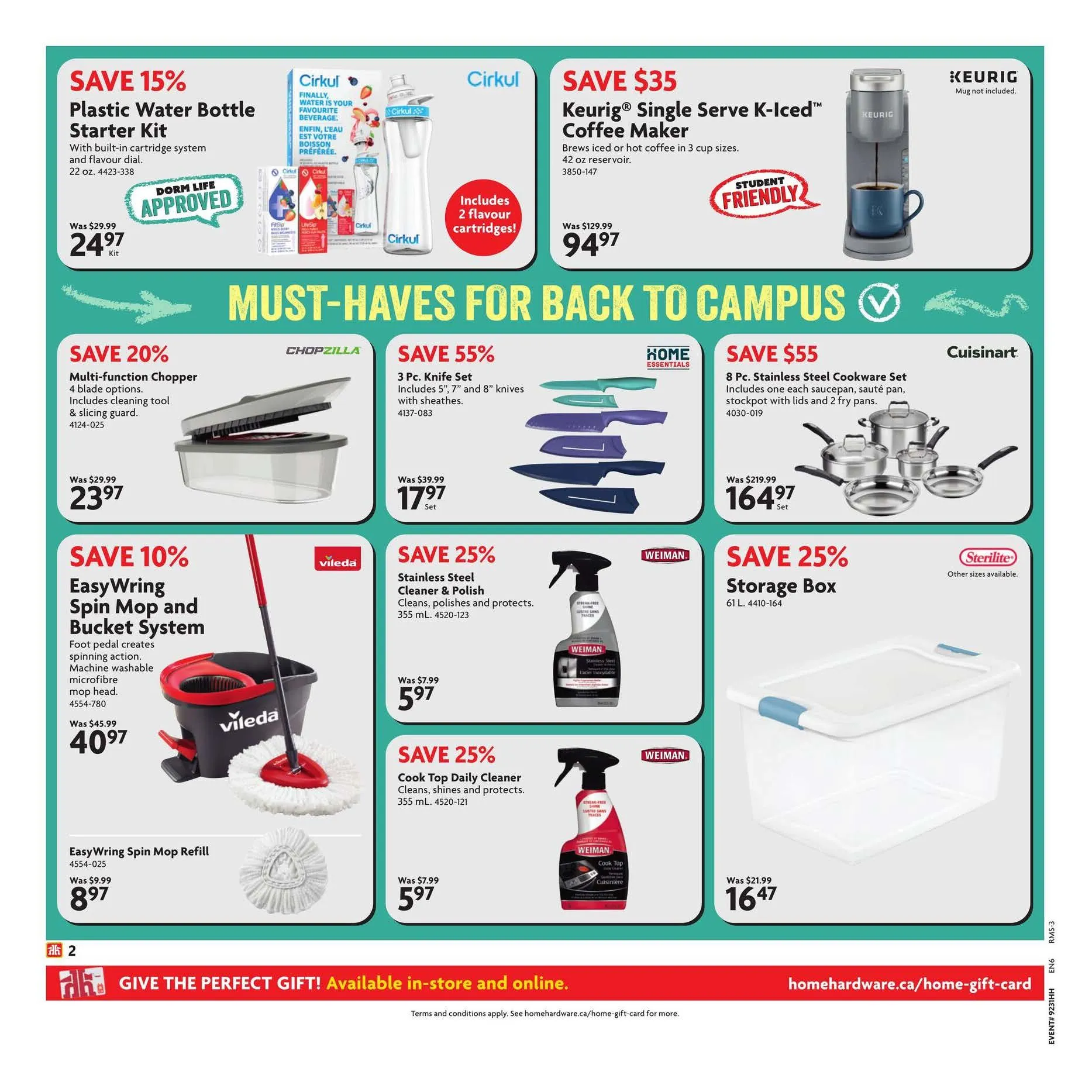 Home Hardware Sales from July 31 to August 13 2025 - flyer page 17