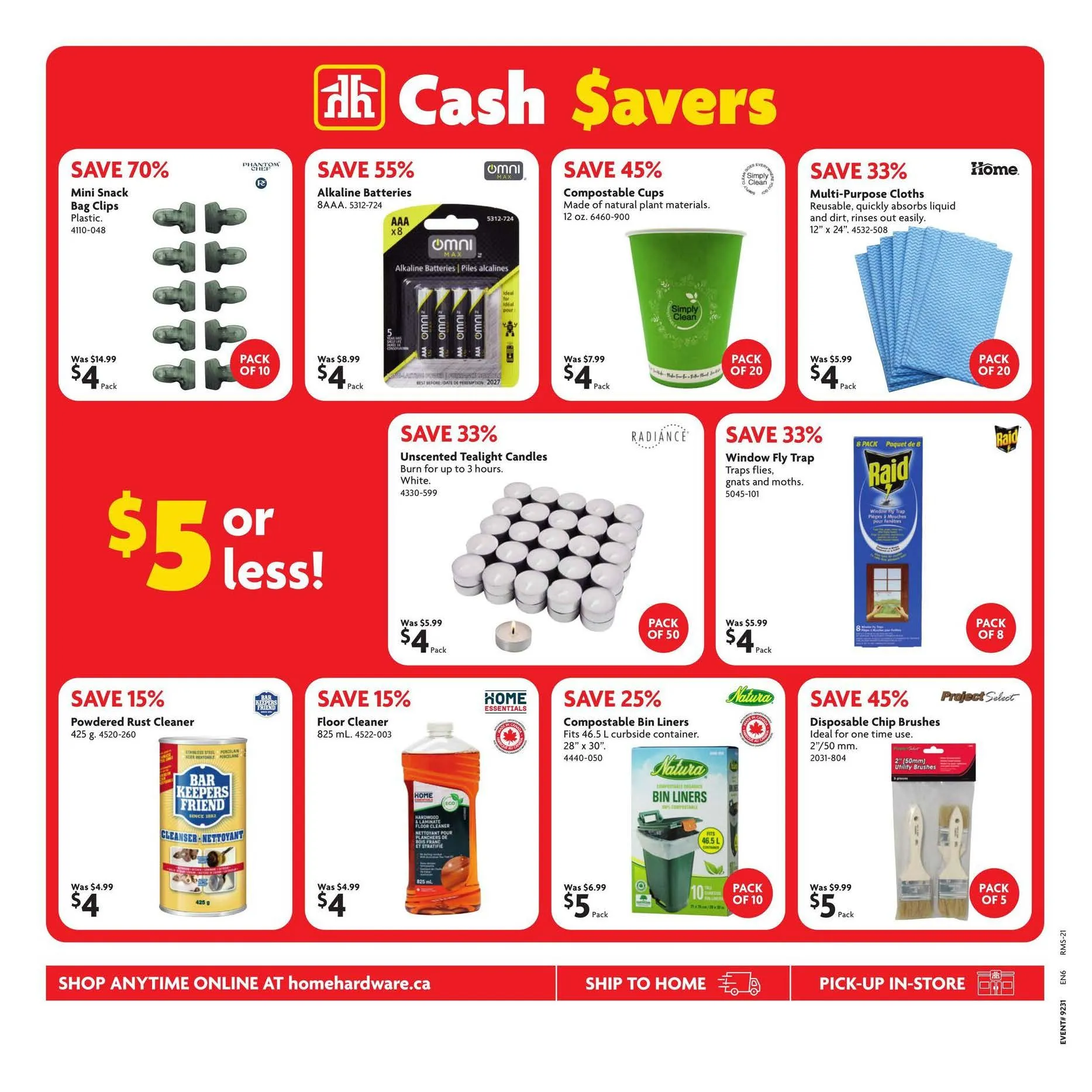 Home Hardware Sales from July 31 to August 13 2025 - flyer page 18