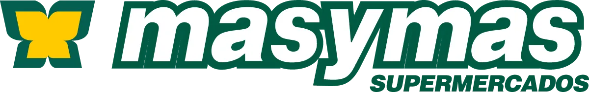 Supermercados masymas logo de catálogo