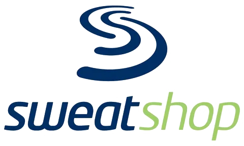 Sweatshop logo. Current catalogue