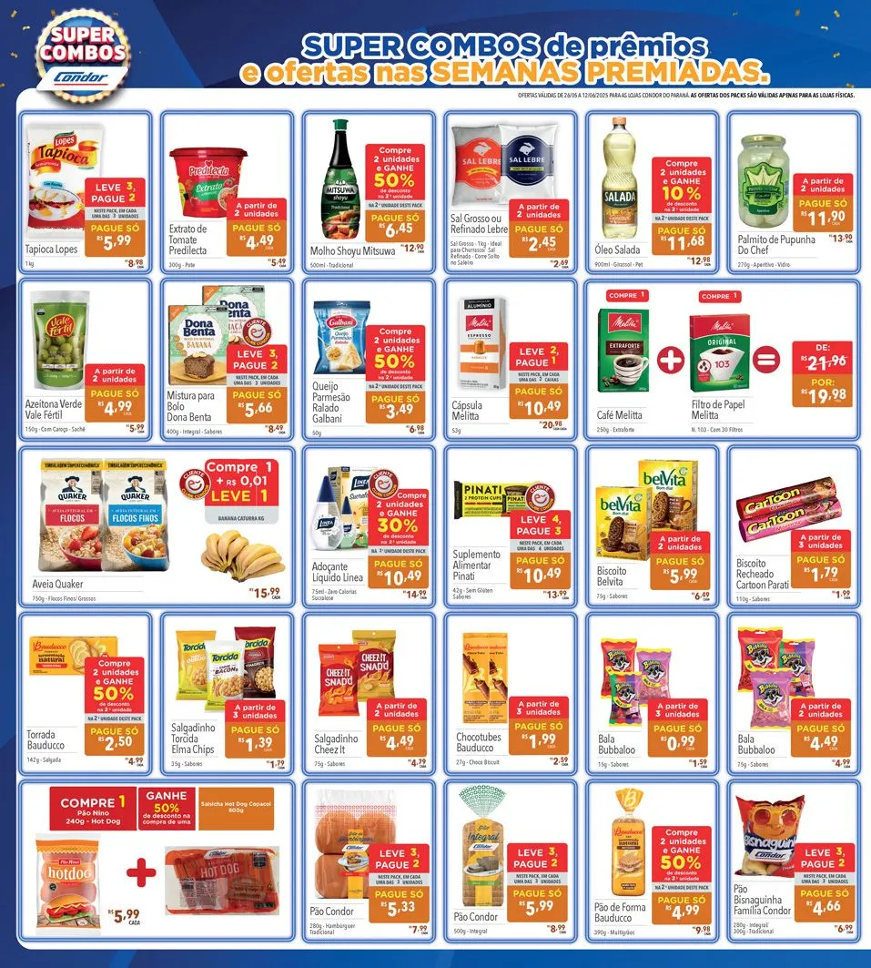 Encarte de Catálogo Supermercados Condor 26 de maio até 12 de junho 2025 - Pagina 24