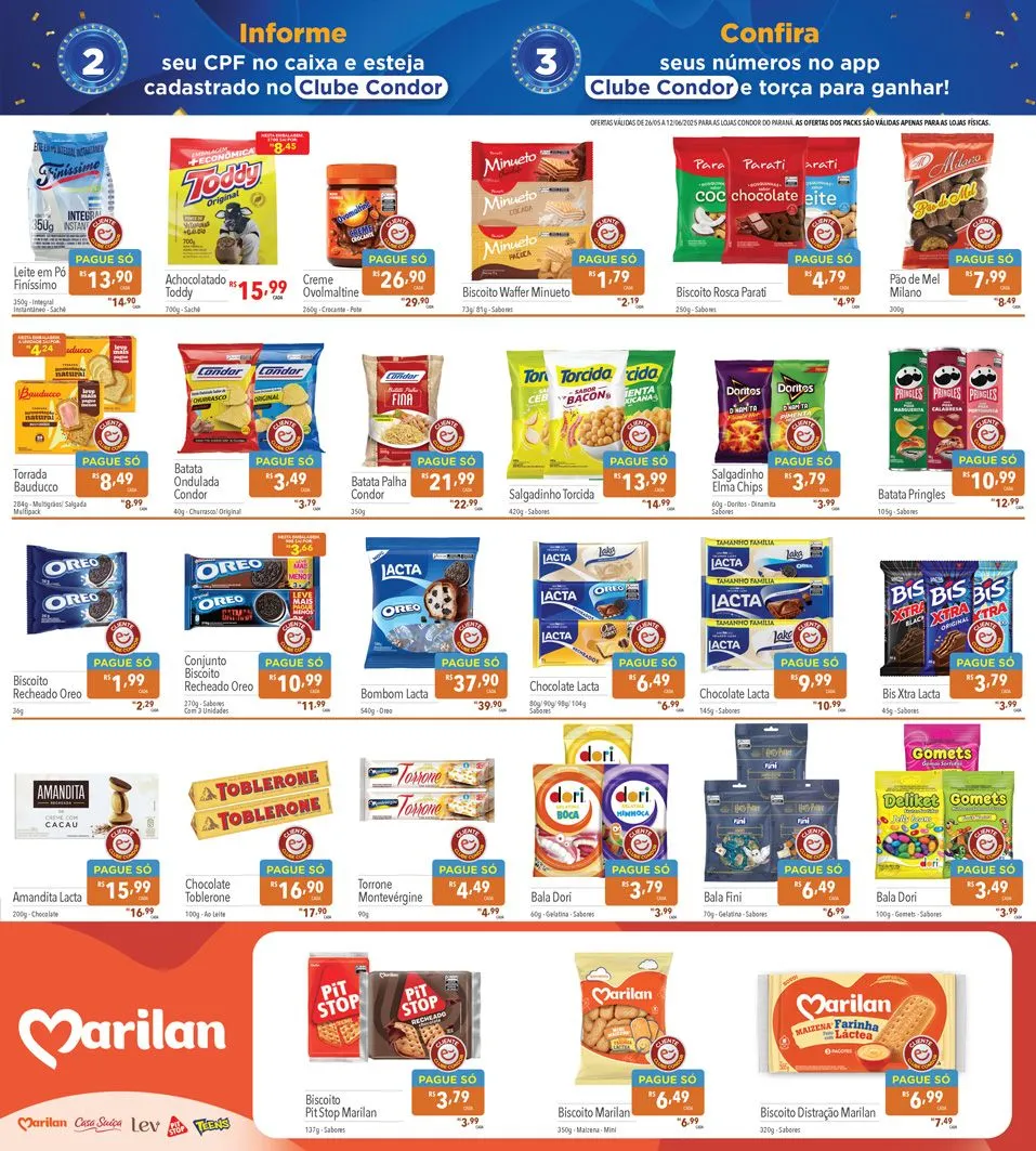 Encarte de Catálogo Supermercados Condor 26 de maio até 12 de junho 2025 - Pagina 20