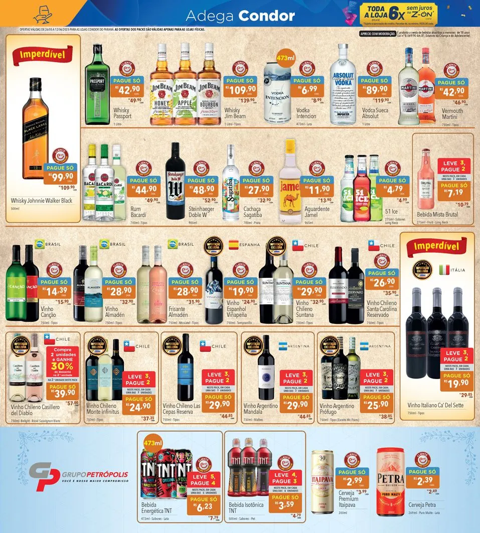 Encarte de Catálogo Supermercados Condor 26 de maio até 12 de junho 2025 - Pagina 26