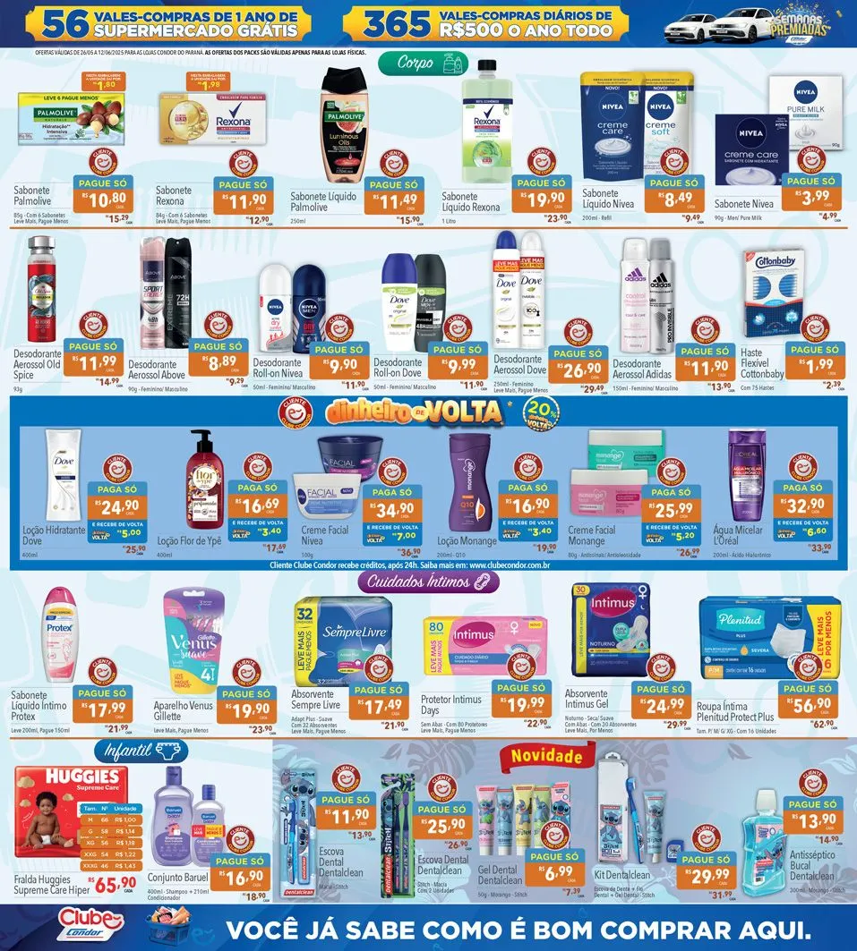 Encarte de Catálogo Supermercados Condor 26 de maio até 12 de junho 2025 - Pagina 17