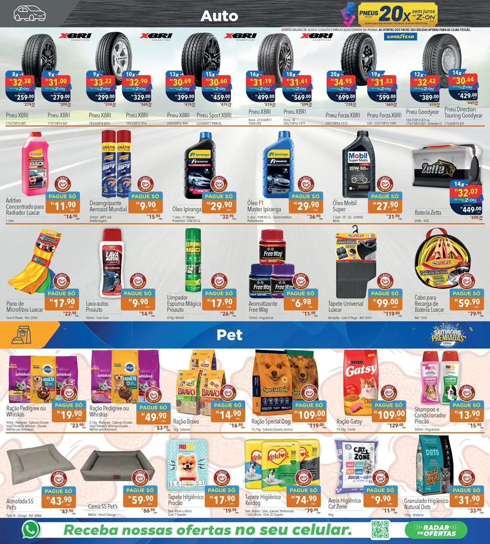 Encarte de Catálogo Supermercados Condor 26 de maio até 12 de junho 2025 - Pagina 9