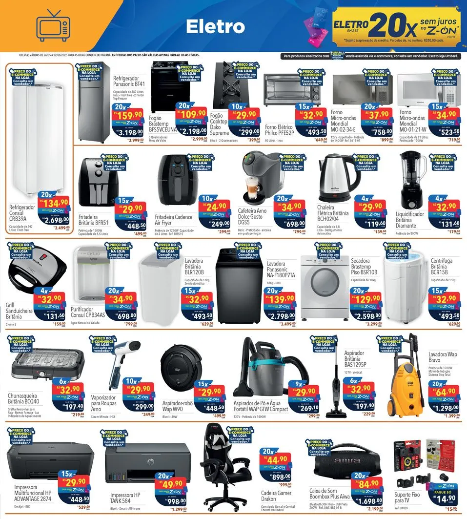 Encarte de Catálogo Supermercados Condor 26 de maio até 12 de junho 2025 - Pagina 3