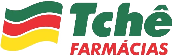Tché Farmácias logo de folhetos