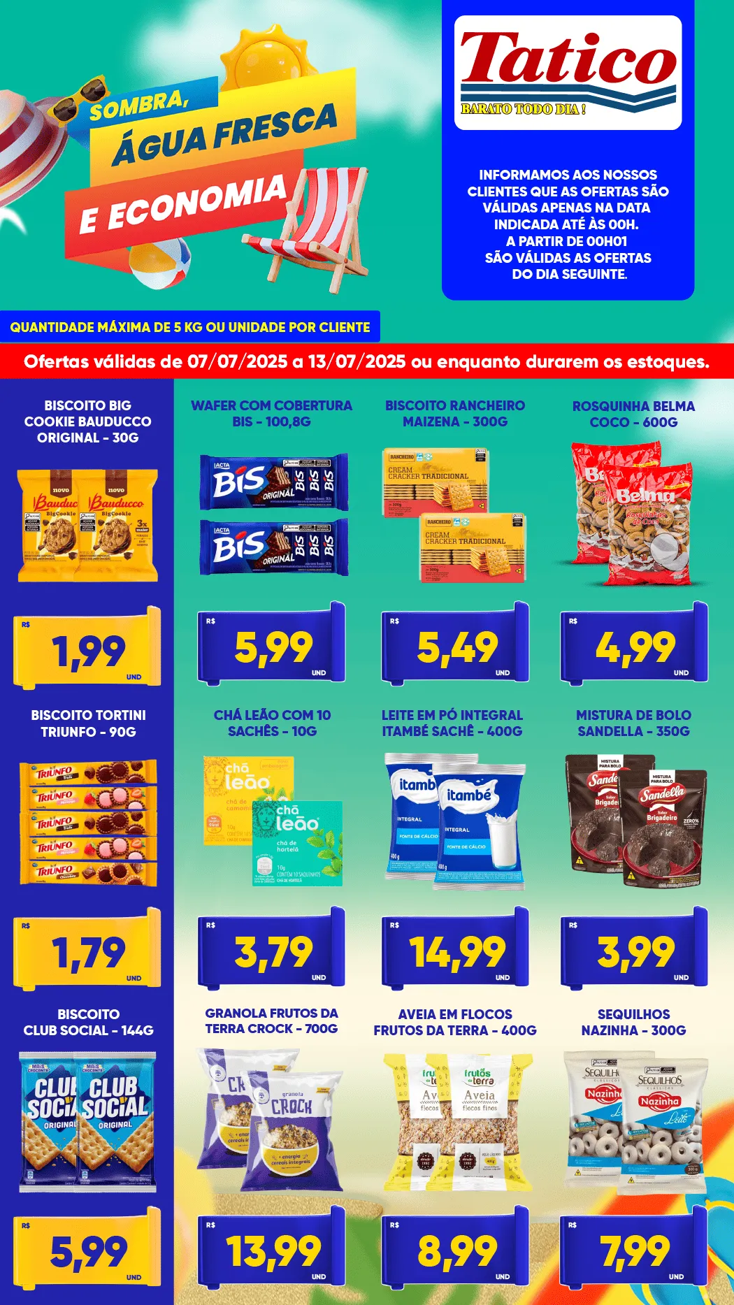Encarte de Folhetos Tatico 7 de julho até 13 de julho 2025 - Pagina 4