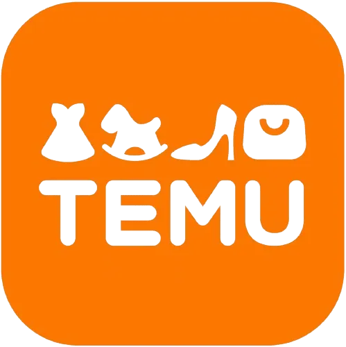 Temu logo. Current weekly ad
