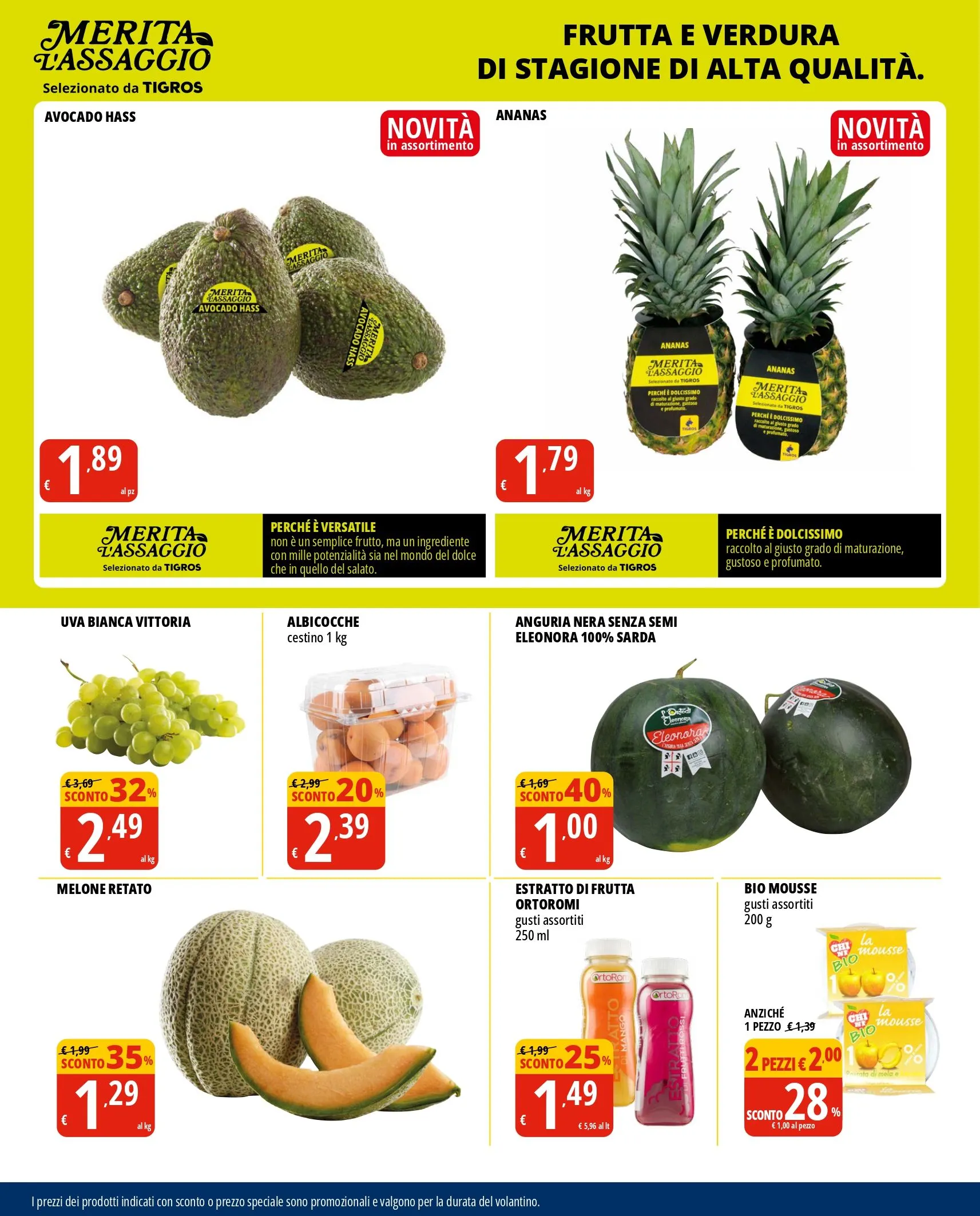 OFFERTA SPECIALE DI TIGROS da 24 luglio a 6 agosto di 2024 - Pagina del volantino 8