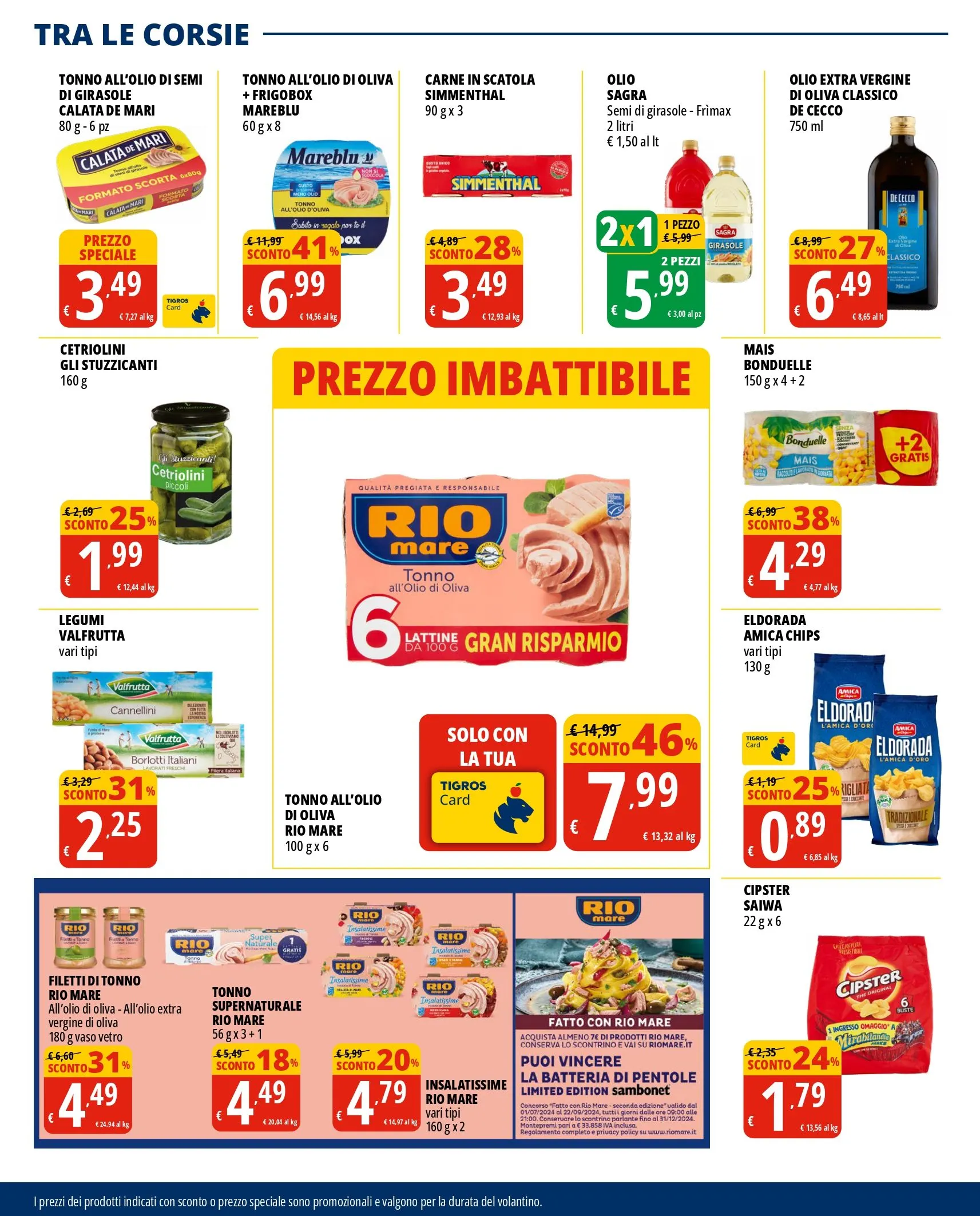 OFFERTA SPECIALE DI TIGROS da 24 luglio a 6 agosto di 2024 - Pagina del volantino 21