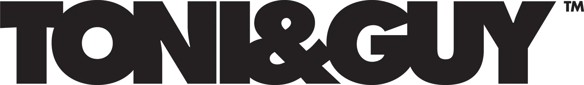 Toni & Guy logo. Current catalogue