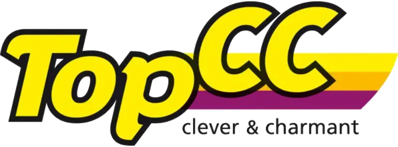 TopCC logo. Aktuell Prospekt