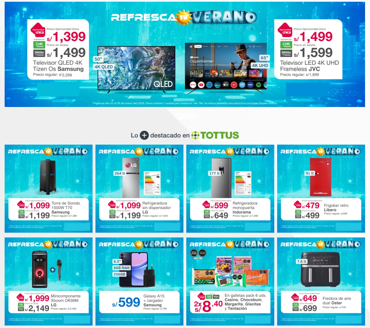 Catalogo de Oferta especial de Tottus 1 de enero al 18 de enero 2025 - Pag 1