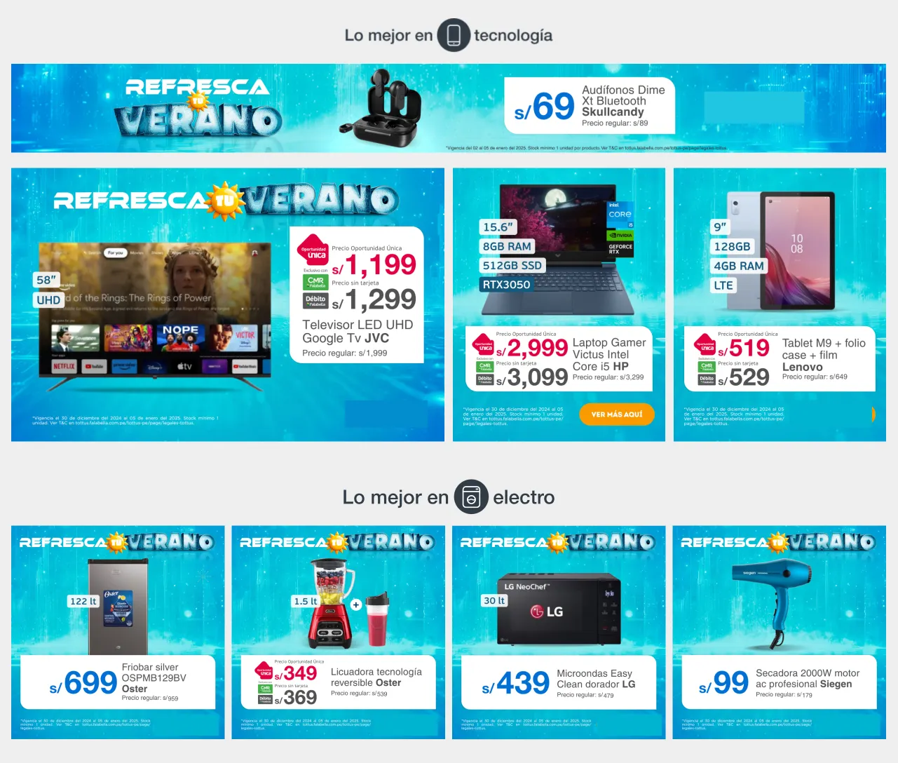 Catalogo de Oferta especial de Tottus 1 de enero al 18 de enero 2025 - Pag 2