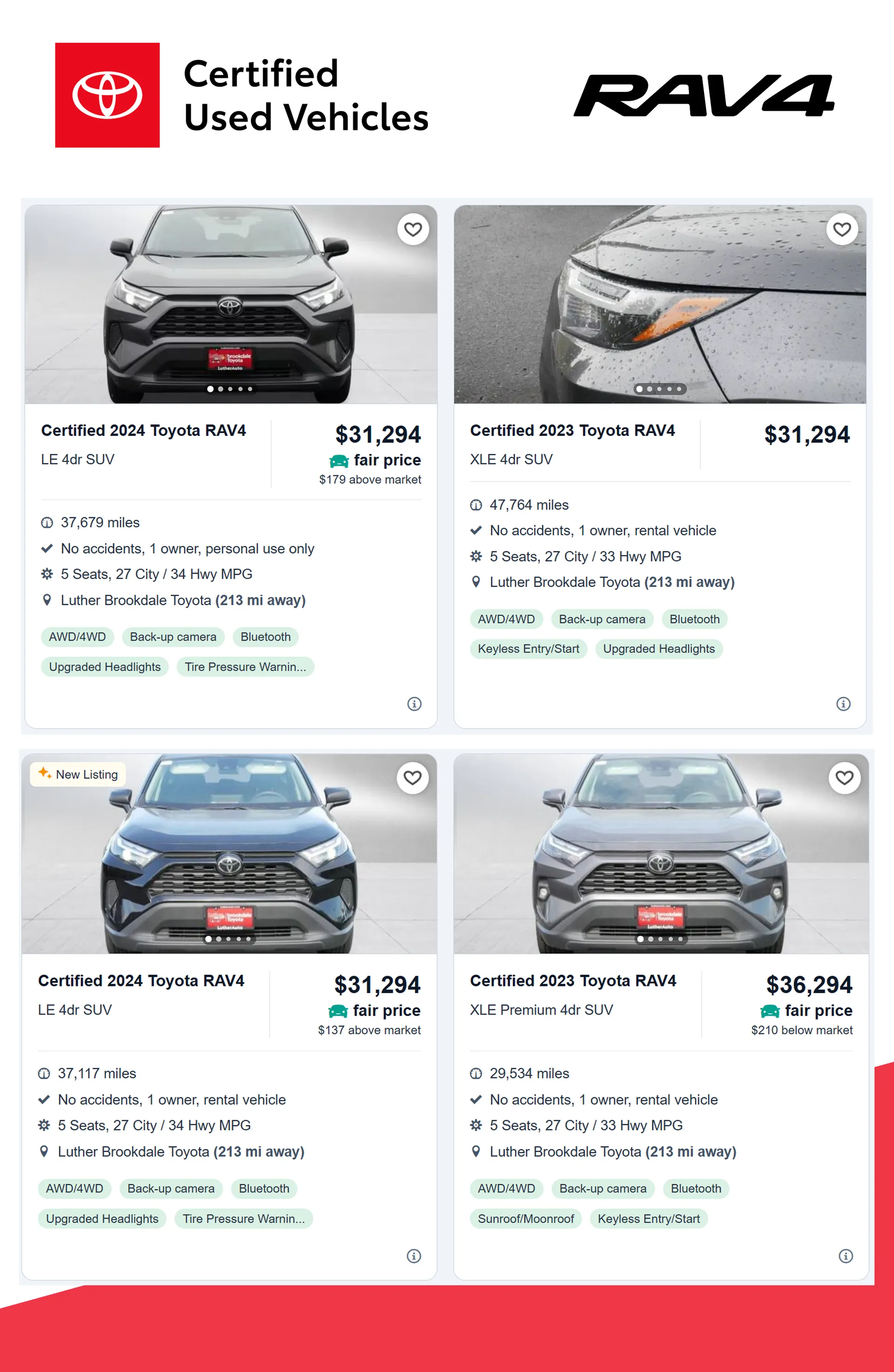 Weekly ad Certified Used Rav4 Deals from June 30 to July 21 2025 - Page 3