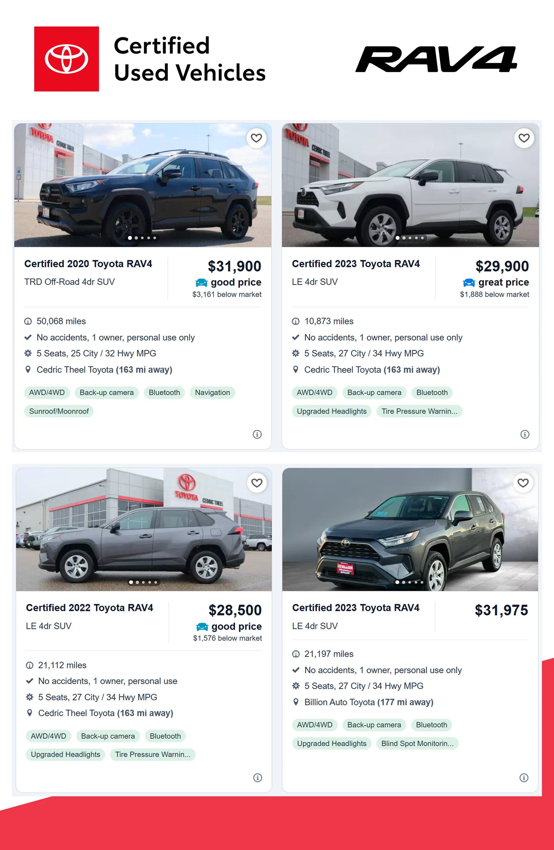Weekly ad Certified Used Rav4 Deals from June 30 to July 21 2025 - Page 6