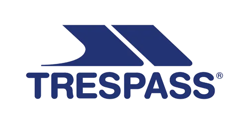 Trespass logo. Current catalogue