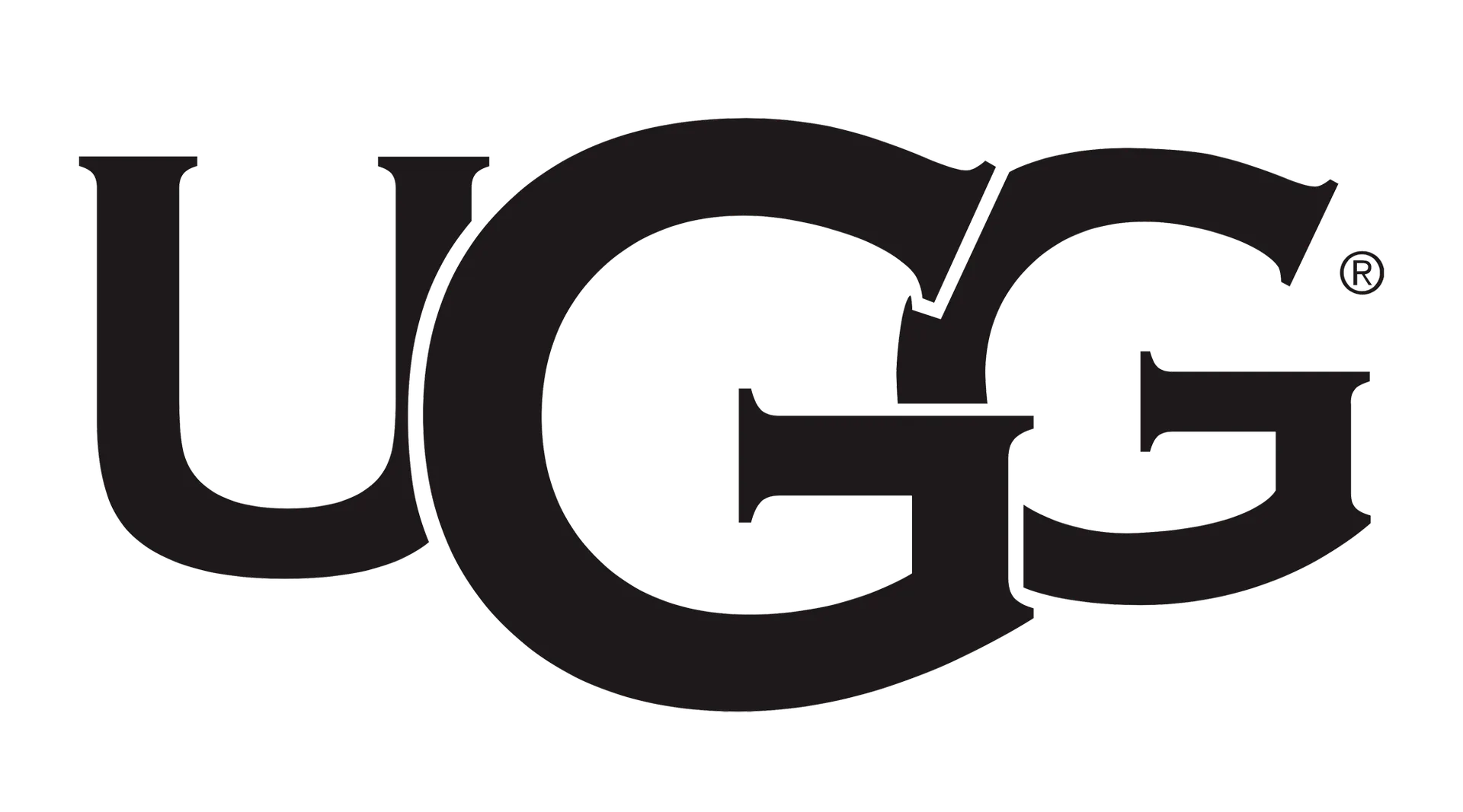 UGG logo. Current catalogue