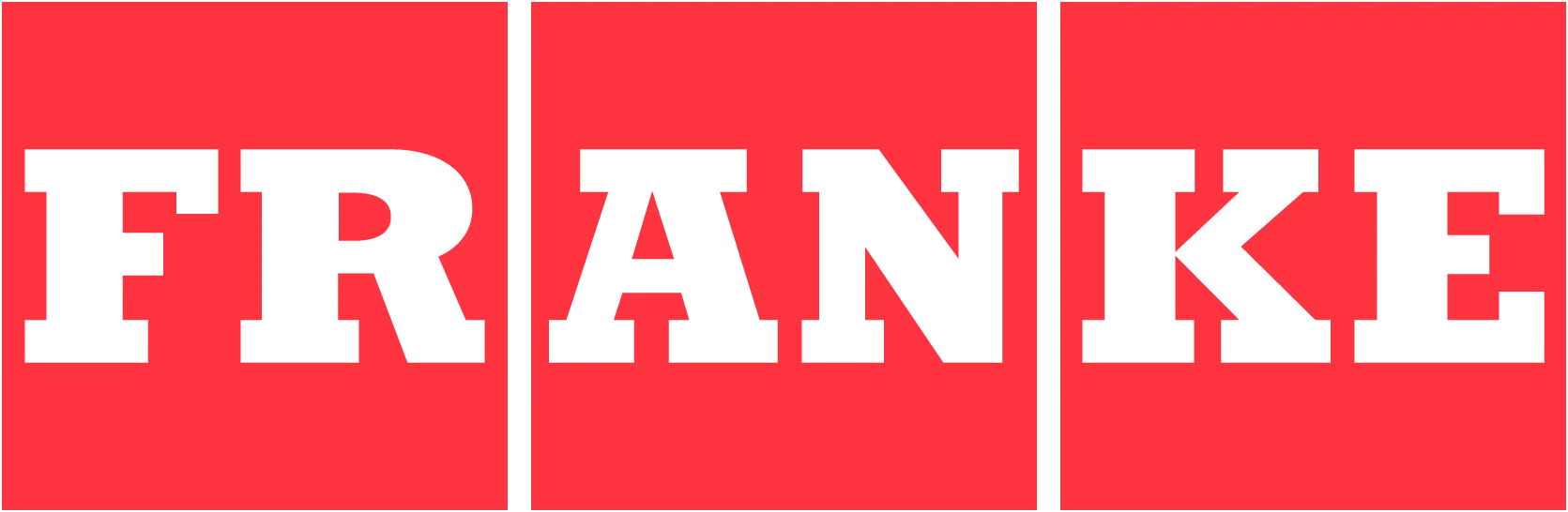 Franke logo. Current catalogue