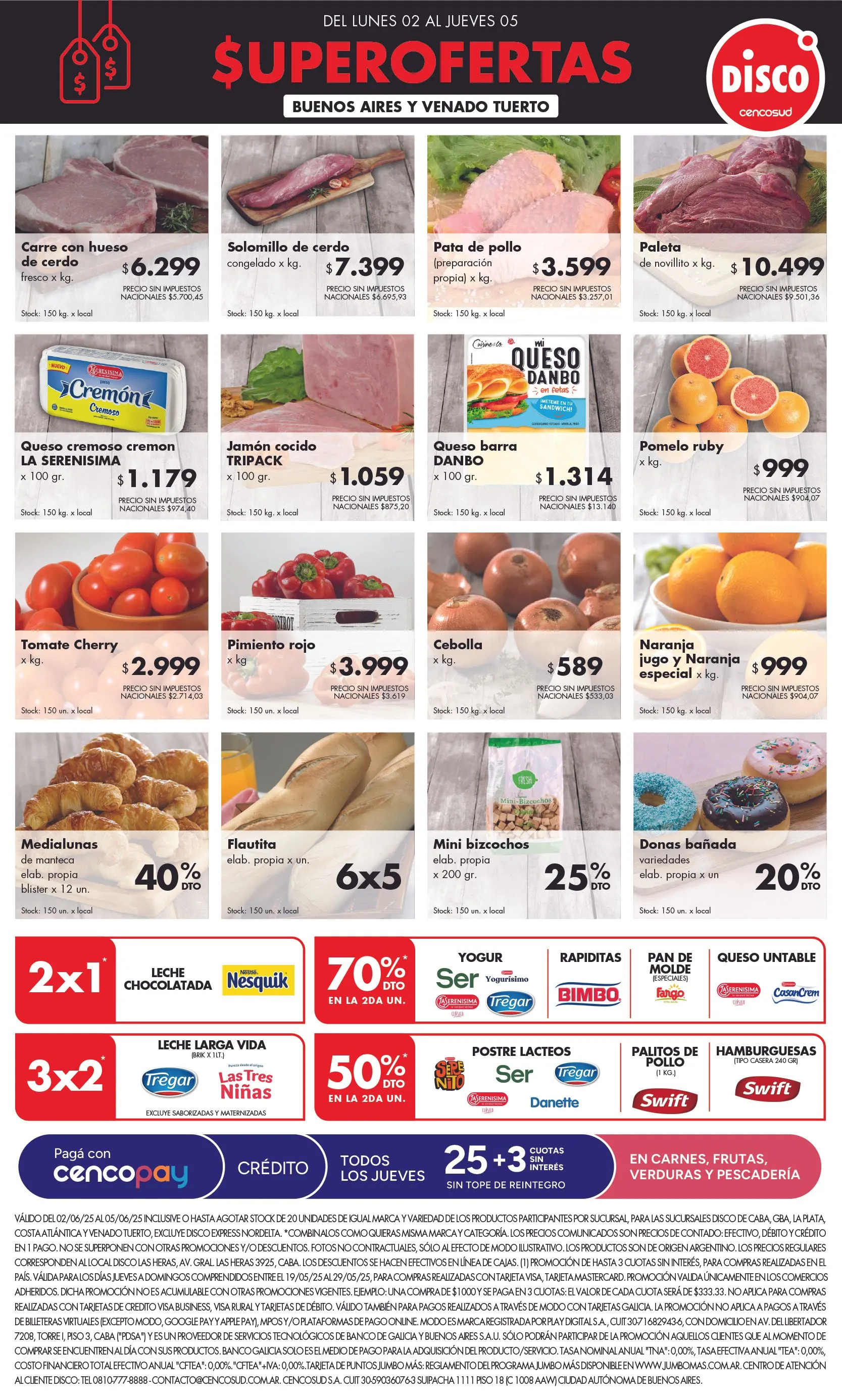 Ofertas de Ofertas Disco 2 de junio al 5 de junio 2025 - Página 1 del catálogo