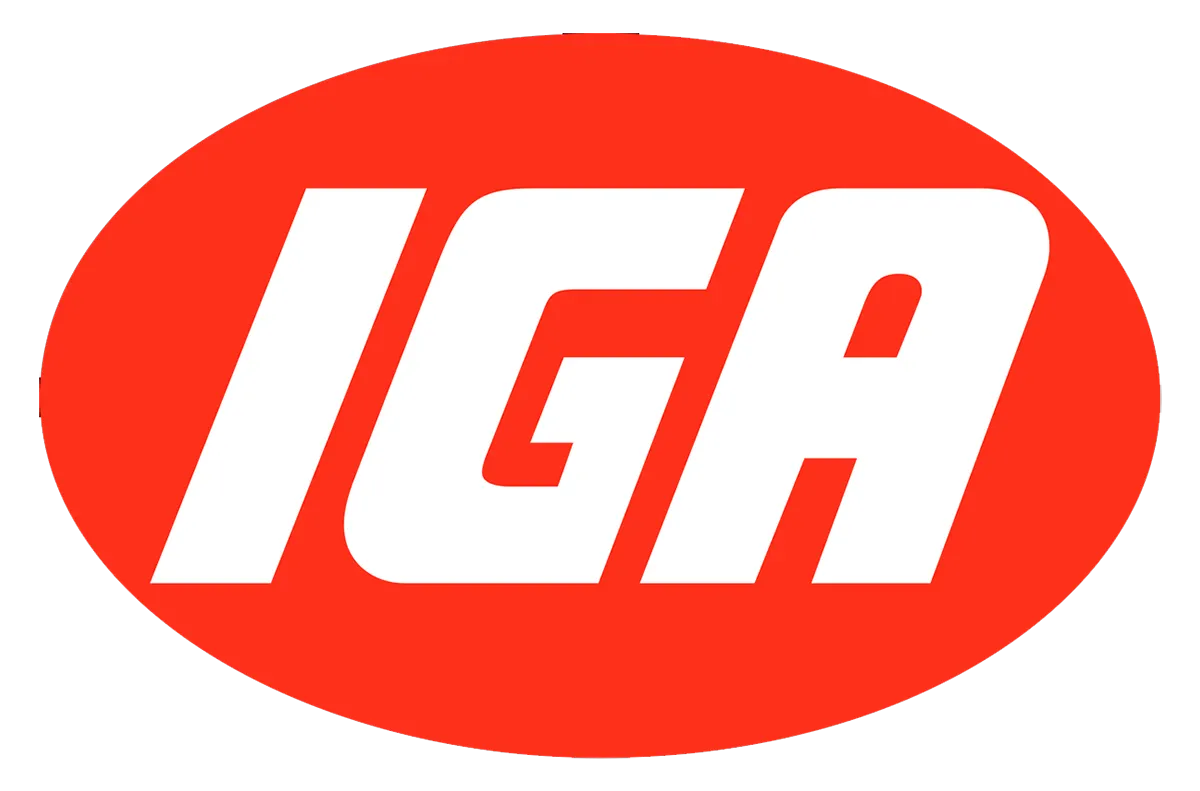 IGA logo de catálogo