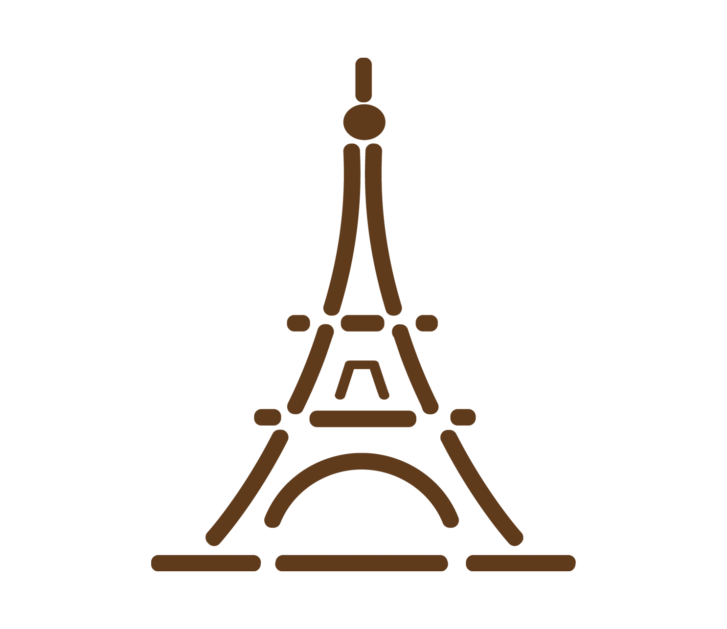 La Francia logo de catálogo