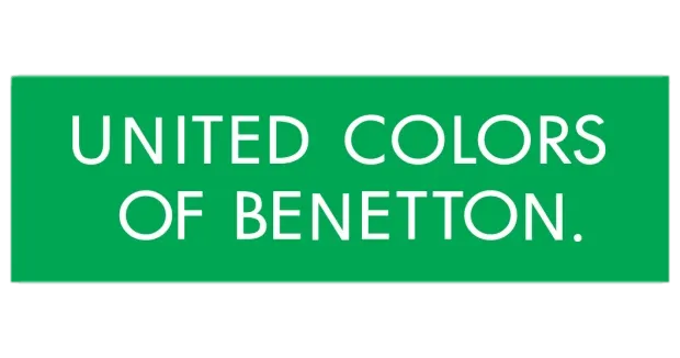 United Colors of Benetton logo. Current catalogue