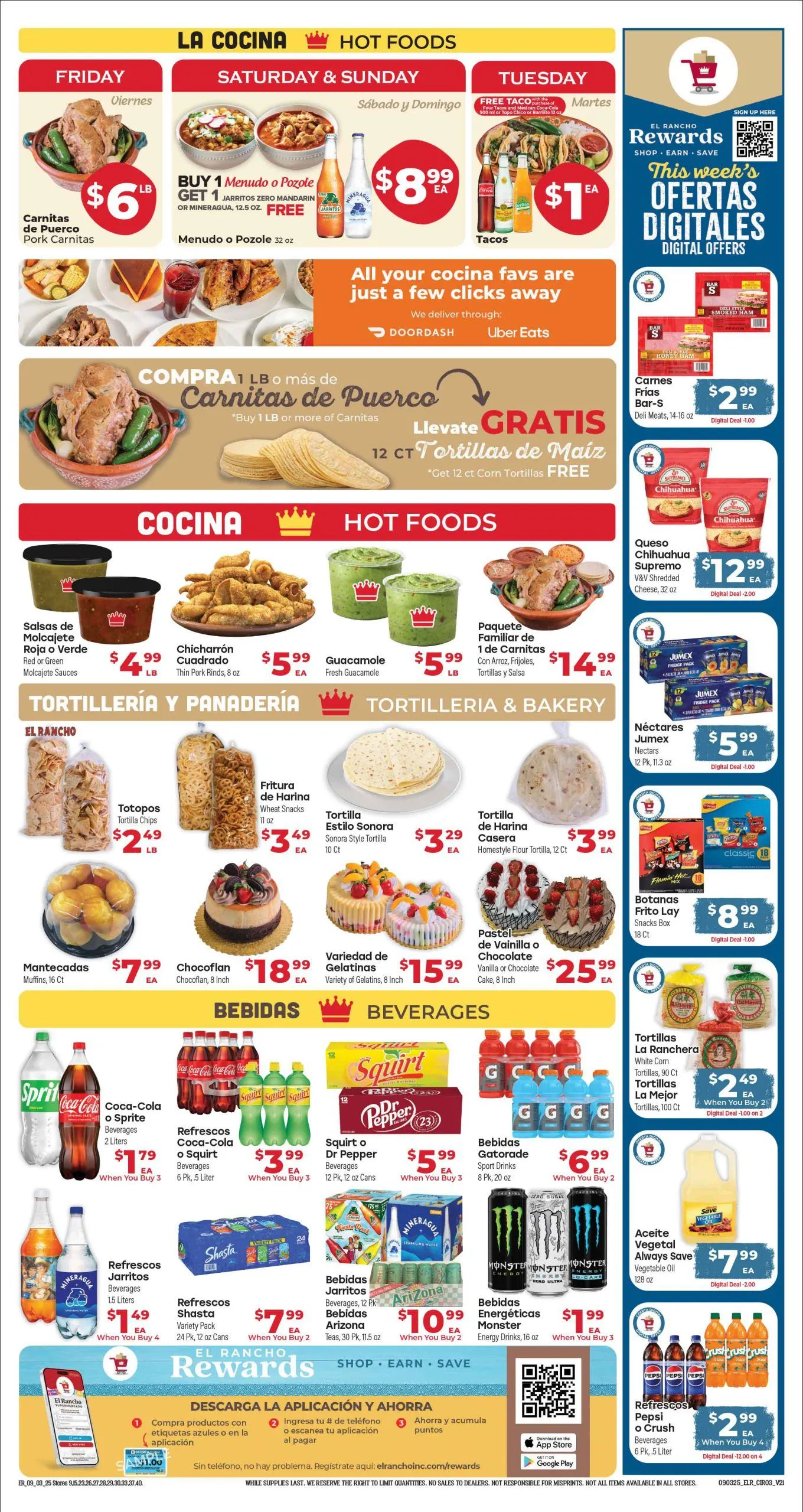 Weekly ad El Rancho weekly ads from September 3 to September 9 2025 - Page 3