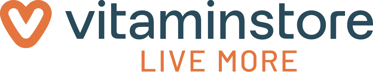 Vitaminstore logo in de folder van deze week