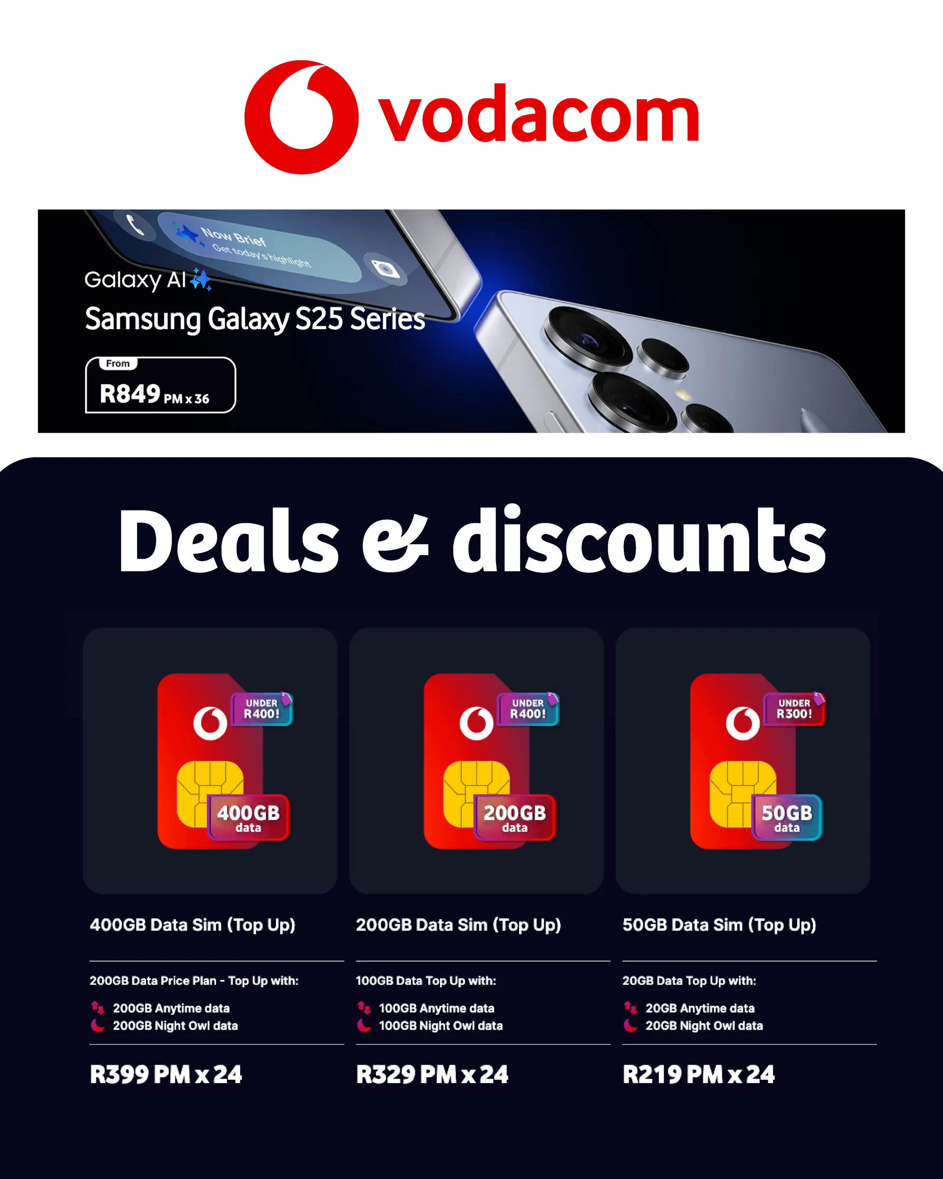 Vodacom weekly ads from 7 February to 28 February 2025 - Catalogue Page 