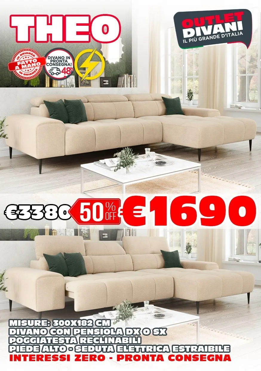 Volantini Outlet Divani da 4 giugno a 10 giugno di 2025 - Pagina del volantino 6