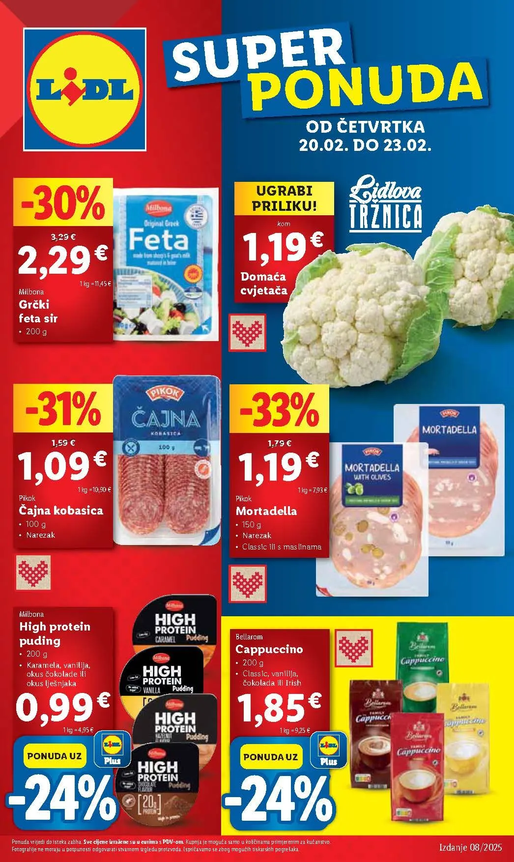 Katalog Lidl Ponudbe tedna  od 19. veljače do 23. veljače 2025. - Pregled Stranica 