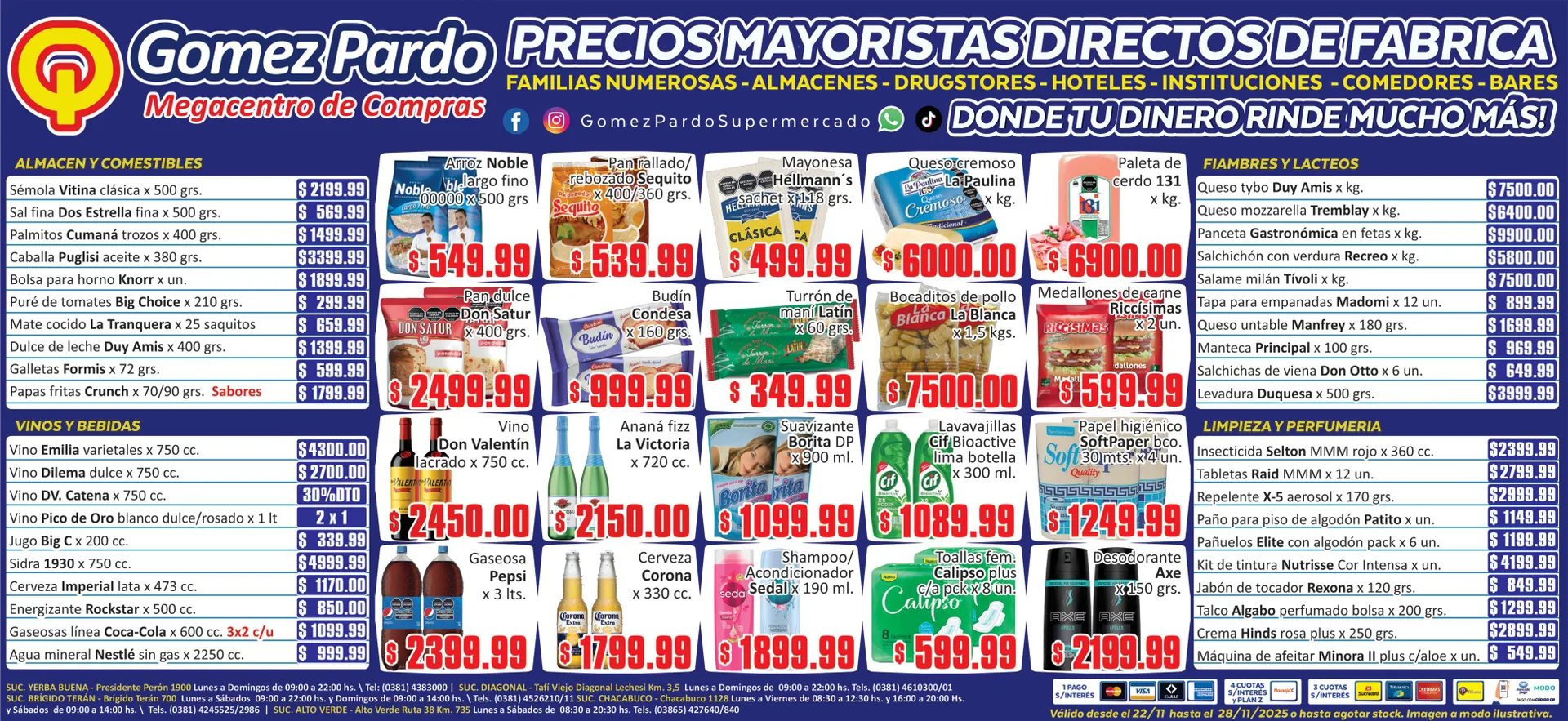 Ofertas de Gomez Pardo Ofertas 22 de noviembre al 28 de noviembre 2025 - Página  del catálogo