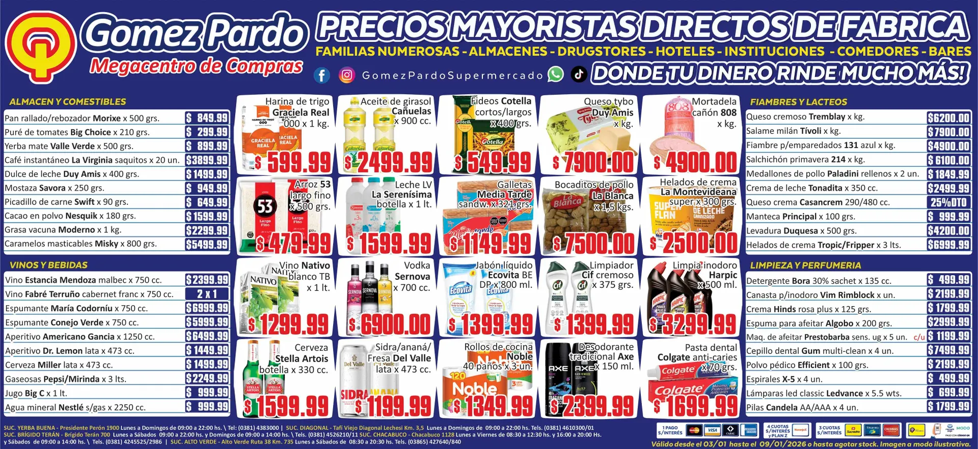 Ofertas de Gomez Pardo Ofertas 2 de enero al 9 de enero 2026 - Página 1 del catálogo