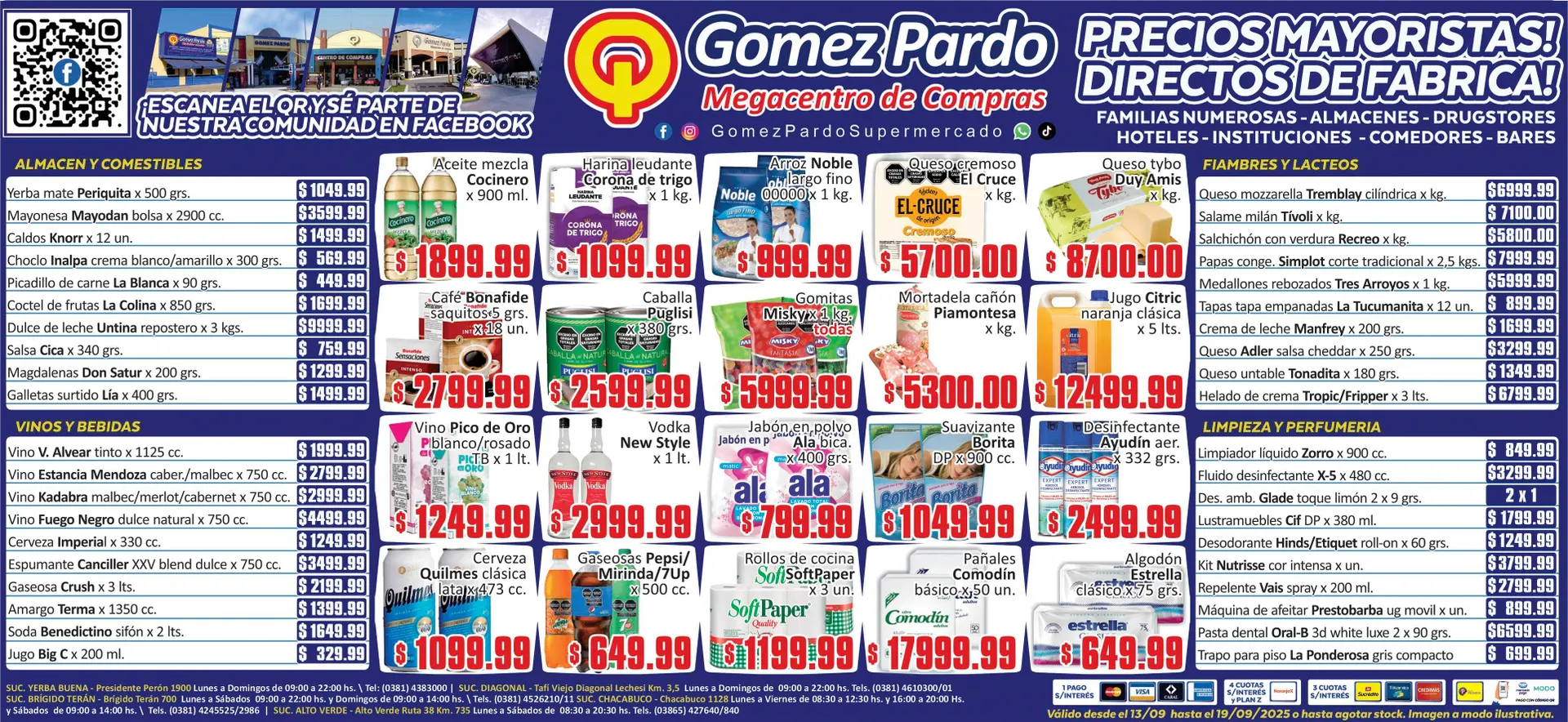 Ofertas de Gomez Pardo Ofertas 17 de septiembre al 21 de septiembre 2025 - Página  del catálogo