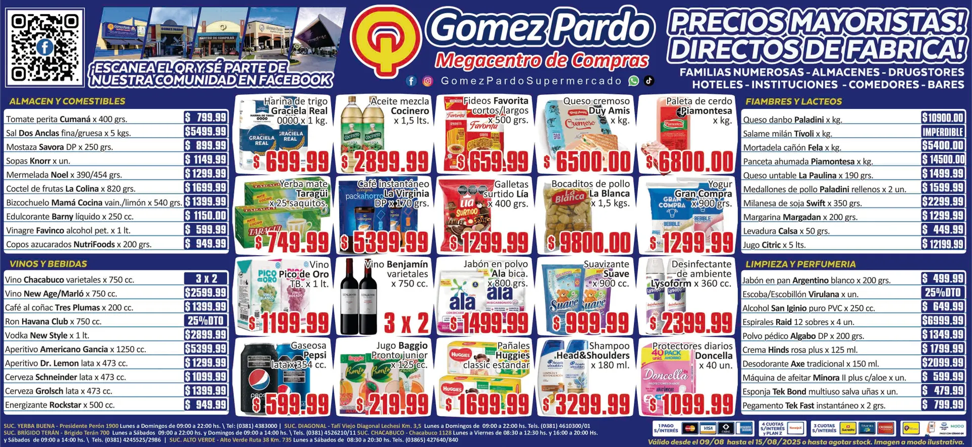 Ofertas de Ofertas Gomez Pardo 9 de agosto al 15 de agosto 2025 - Página del catálogo
