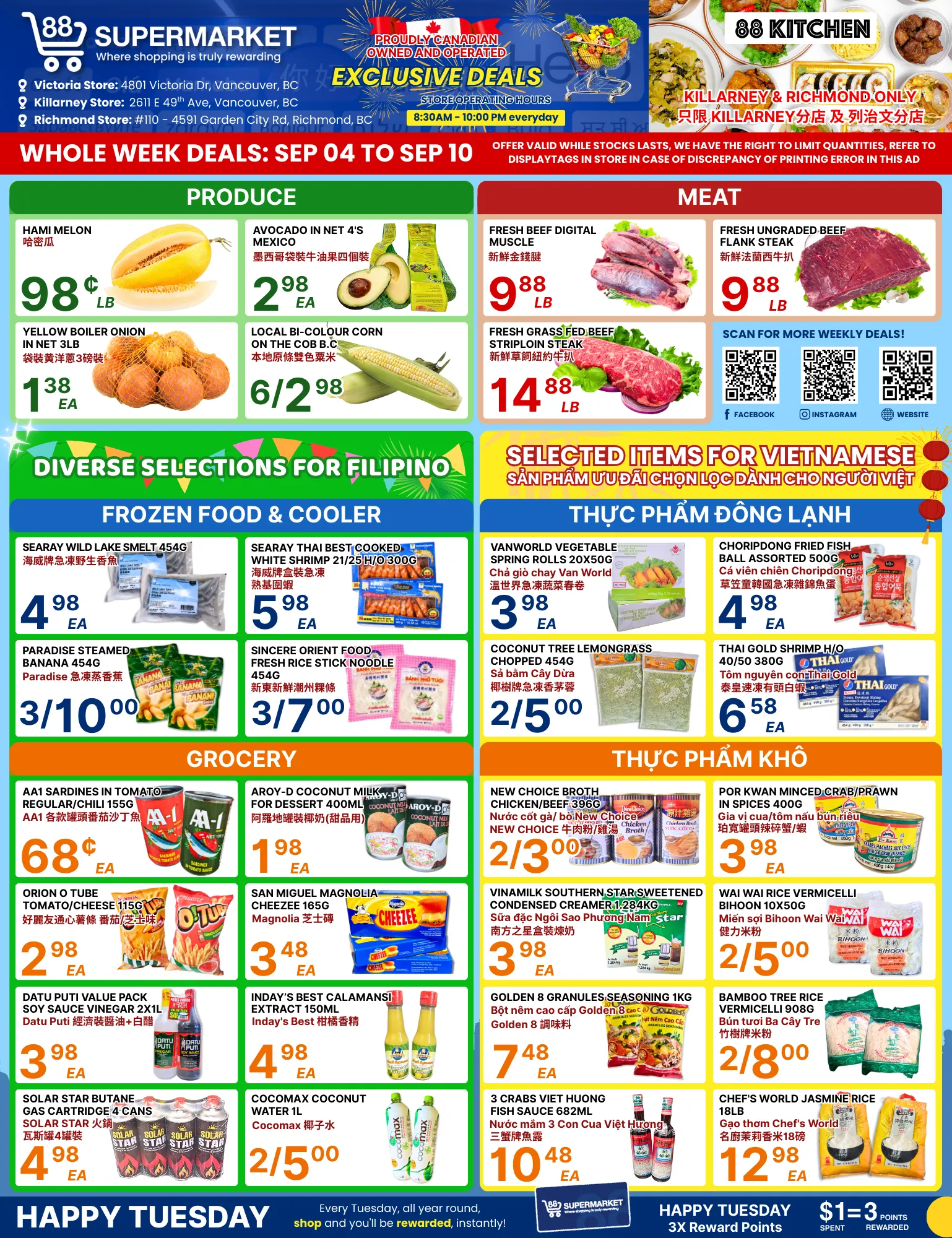 88 Supermarket Sales from September 4 to September 10 2025 - flyer page 1