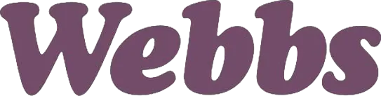 Webbs logo. Current catalogue