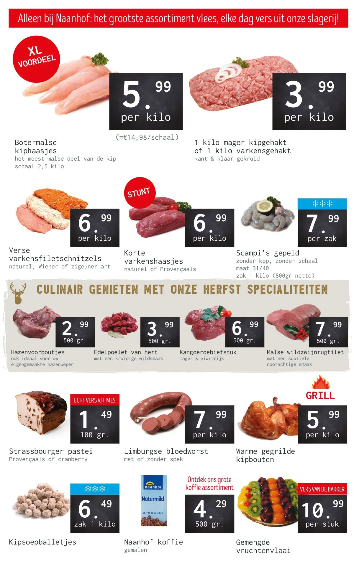 Naanhof Folder van 17 november tot 22 november 2025 - Folder pagina 1