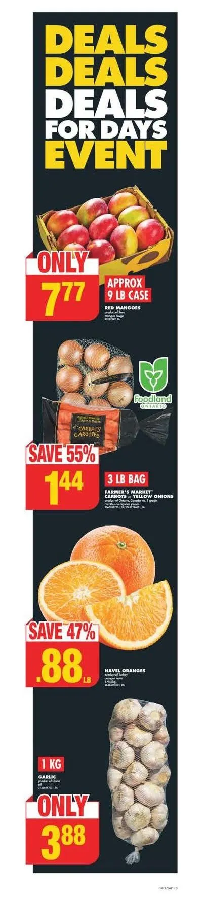 No Frills Weekly Ad from January 8 to January 15 2025 - flyer page 1